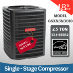 Goodman / GSXN3N3010 / 2.5 TON